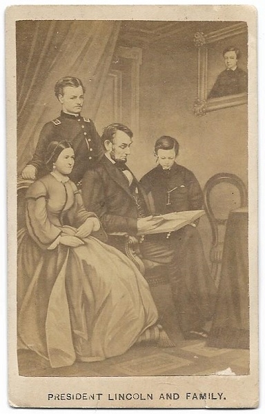 Lincoln Family CDV