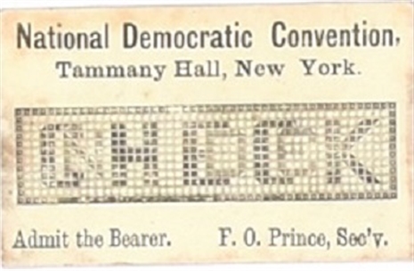 Seymour Tammany Hall Ticket