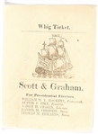 Winfield Scott Whig Ballot