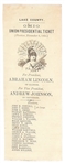 Lincoln Lake County, Ohio Ballot