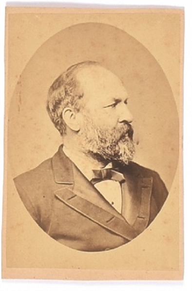 James Garfield Cabinet Card