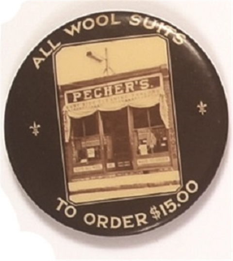 Pechers All Wool Suits Mirror
