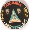 Columbia ABC News 1981 Pin