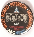 Challenger ABC News 1983 Pin