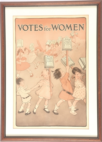 Votes for Women Kelloggs Toasted Corn Flakes