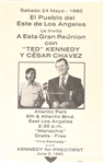 Ted Kennedy, Cesar Chavez Poster