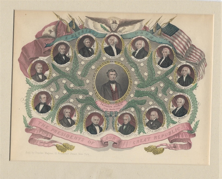 Franklin Pierce Color Print