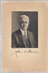 John W. Davis Notification Booklet