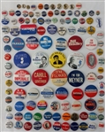 Group of 117 New Jersey Campaign Pins