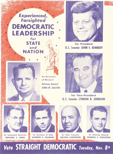 Kennedy Missouri Coattail Pamphlet