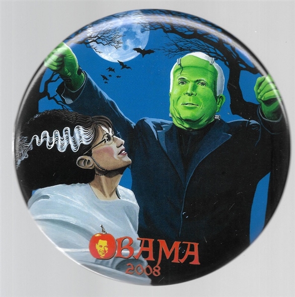 McCain Frankenstein Pin
