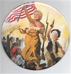 Hillary Clinton Liberty Leading Her People