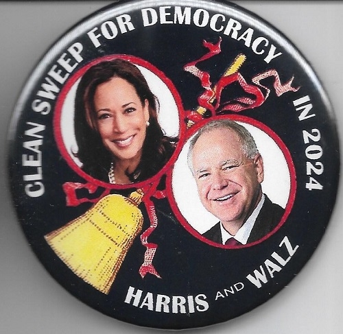 Harris, Walz Clean Sweep