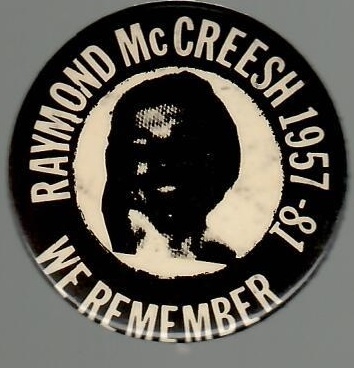 Irish Hunger Striker Raymond McCreesh 