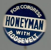 Roosevelt, Honeyman Oregon Coattail