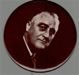 Franklin Roosevelt Brown and White Celluloid