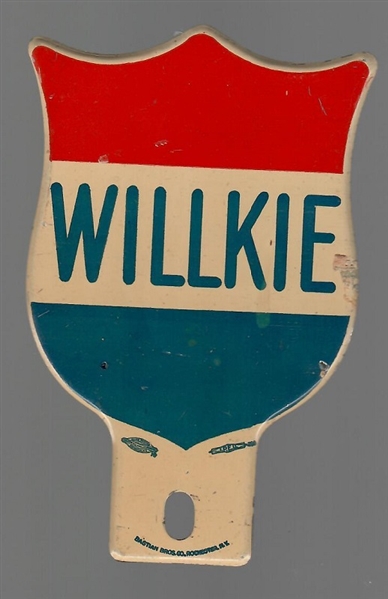 Willkie Metal License Attachment
