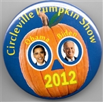 Obama, Biden Blue Circleville Pumpkin Show Jugate