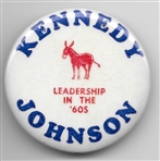 Kennedy, Johnson Leadership for the 60s 