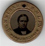 Lincoln, Hamlin 1860 Ferrotype