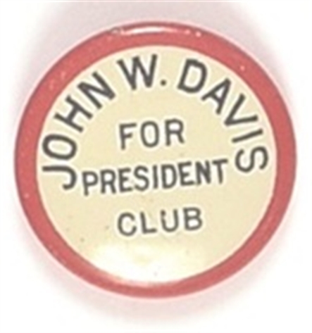 Davis for President Club