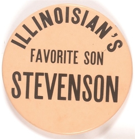 Stevenson Illinoisians Favorite Son