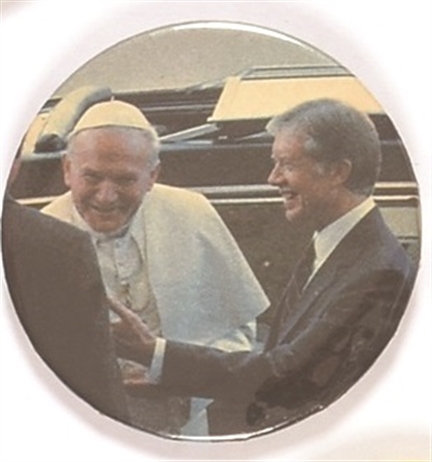 Jimmy Carter and Pope John Paul II