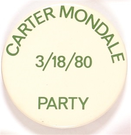 Carter-Mondale Party March 18, 1980
