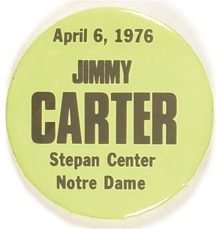 Jimmy Carter Notre Dame Rally