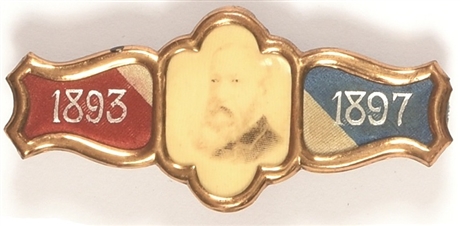Harrison 1893-1897 Pin