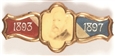 Harrison 1893-1897 Pin