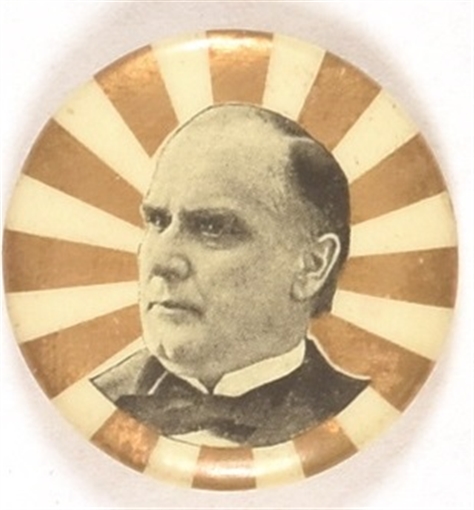 McKinley Gold Rays Celluloid