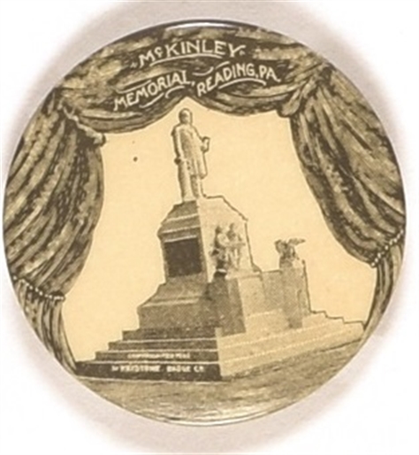McKinley Pennsylvania Memorial Pin