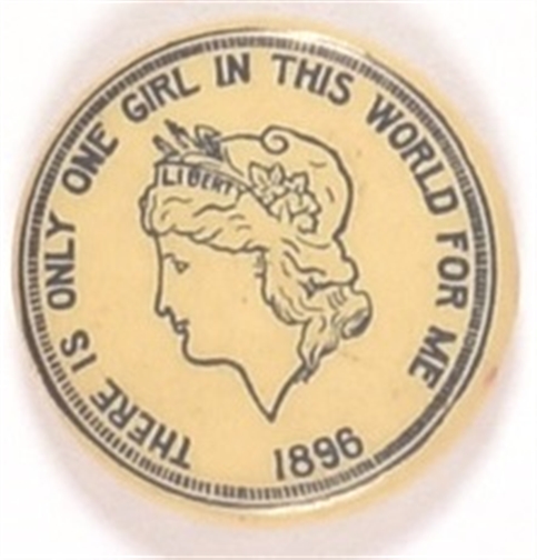 Lady Liberty 1896 Celluloid