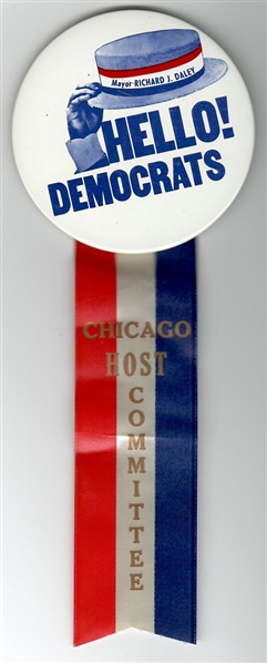 Welcome to Chicago 1968 Convention Pin