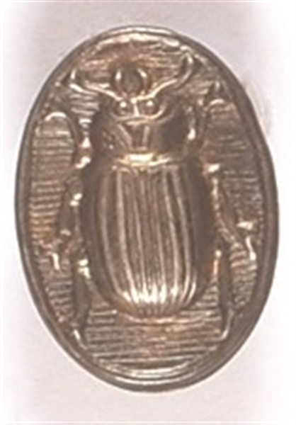 Bryan Oval Gold Bug Stud