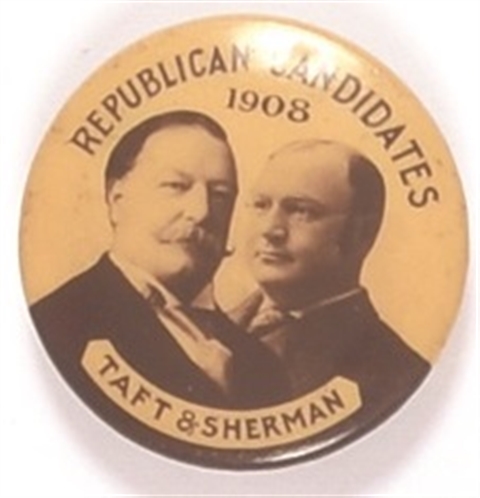 Taft, Sherman 1908 Jugate