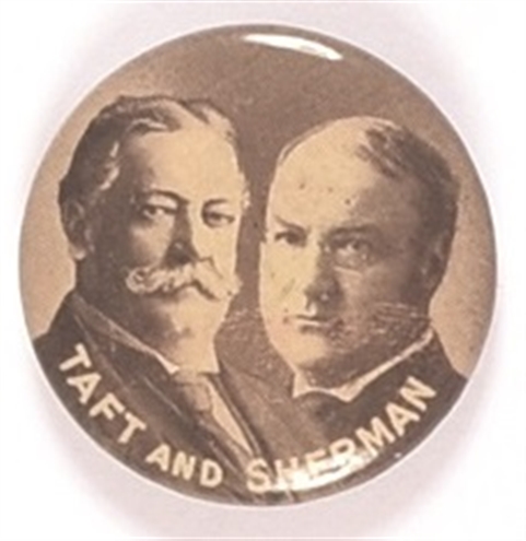 Taft, Sherman Celluloid Jugate