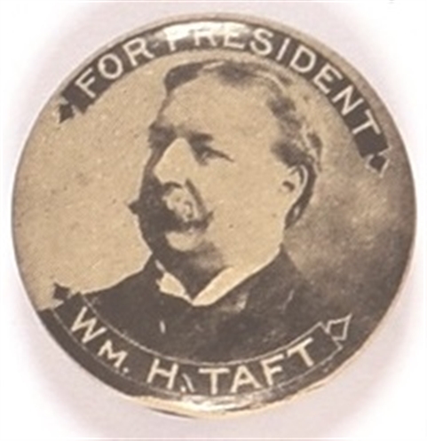Taft Black and White Picture Pin