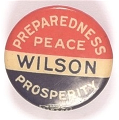 Wilson Preparedness, Peace, Prosperity