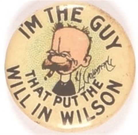 Will in Wilson Carton Pin