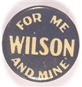 Wilson for Me and Mine