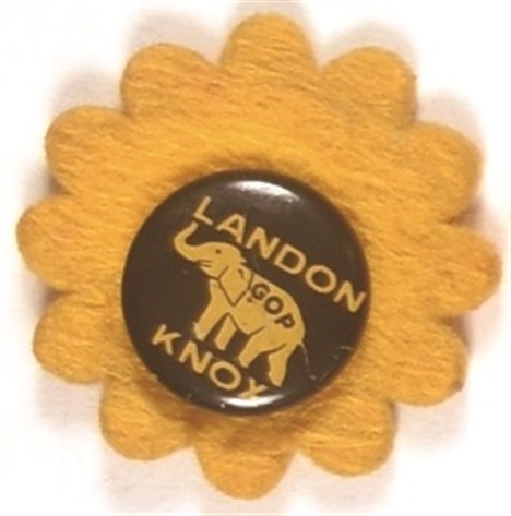 Landon, Knox Pin and Sunflower