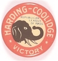 Harding and Coolidge Victory