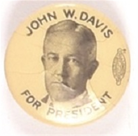 Davis for President Scarce Celluloid