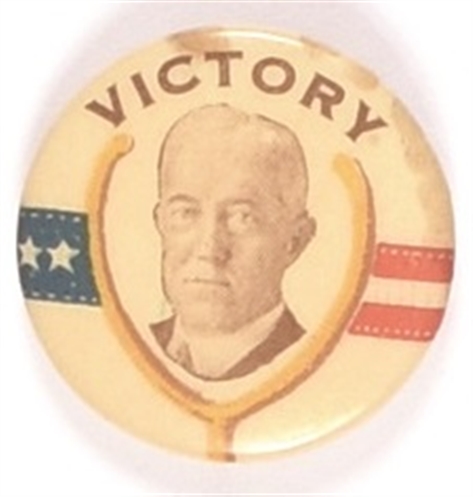 Davis Rare Wishbone Victory Pin