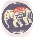 Coolidge and Dawes GOP Elephant