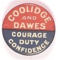Coolidge Courage, Duty, Confidence