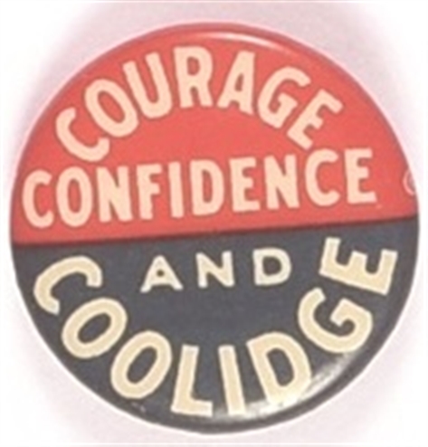 Courage, Confidence and Coolidge
