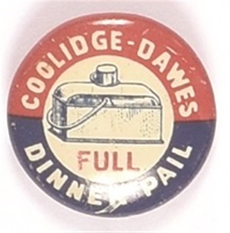 Coolidge and Dawes Full Dinner Pail